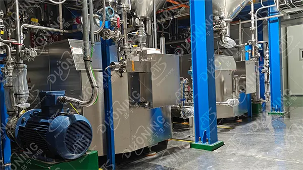 Double-Walled Carbon Nanotube (DWCNT) production line
